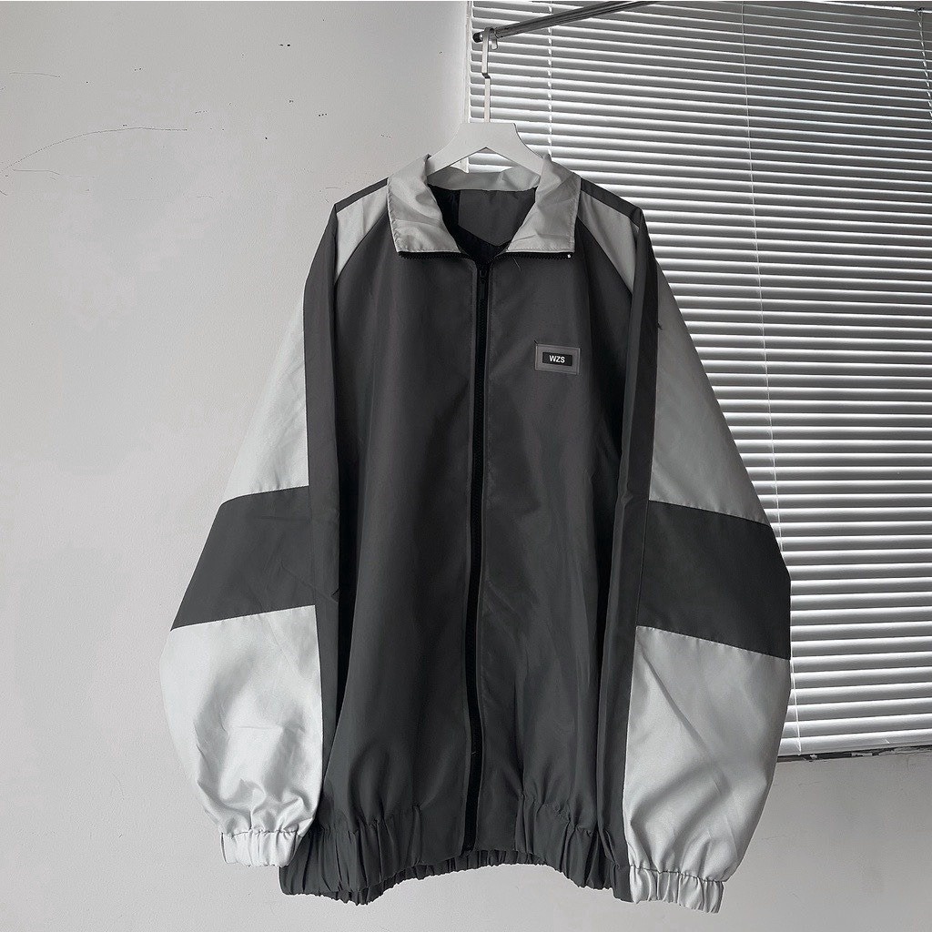 Alternative view of Áo Khoác Dù Bomber Wzs Form Rộng 2 Lớp Gu003 - Sam Store