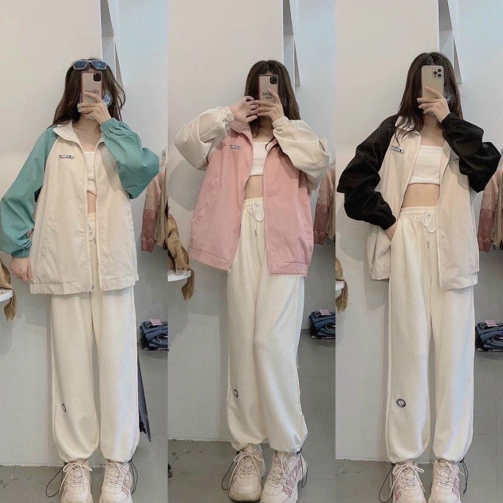 Áo Khoác Bomber Dù Records Nam Nữ Unisex Form Rộng 2 Lớp Gu99 - Nana House