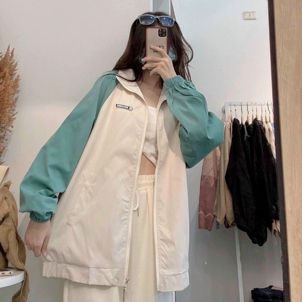 Áo Khoác Bomber Dù Records Nam Nữ Unisex Form Rộng 2 Lớp Sa17 - Sam Store