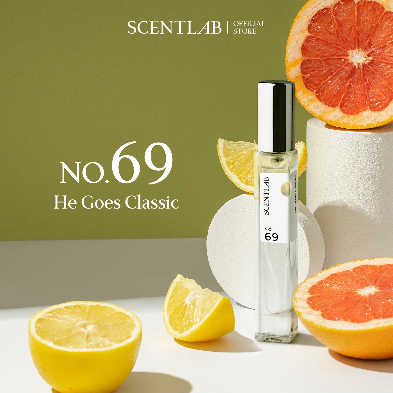 Nước Hoa Nam He Goes Classic No. 69 (10ml) - Scentlab