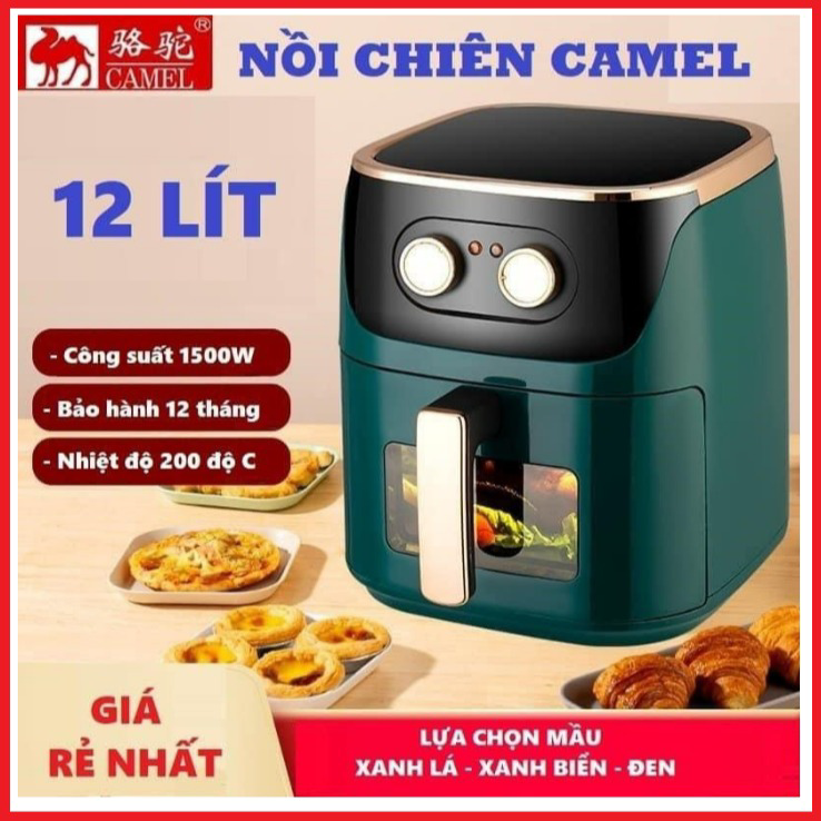 Nồi Chiên Không Dầu Camel 12l Chính Hãng Cao Cấp Ctb253 - Bechip