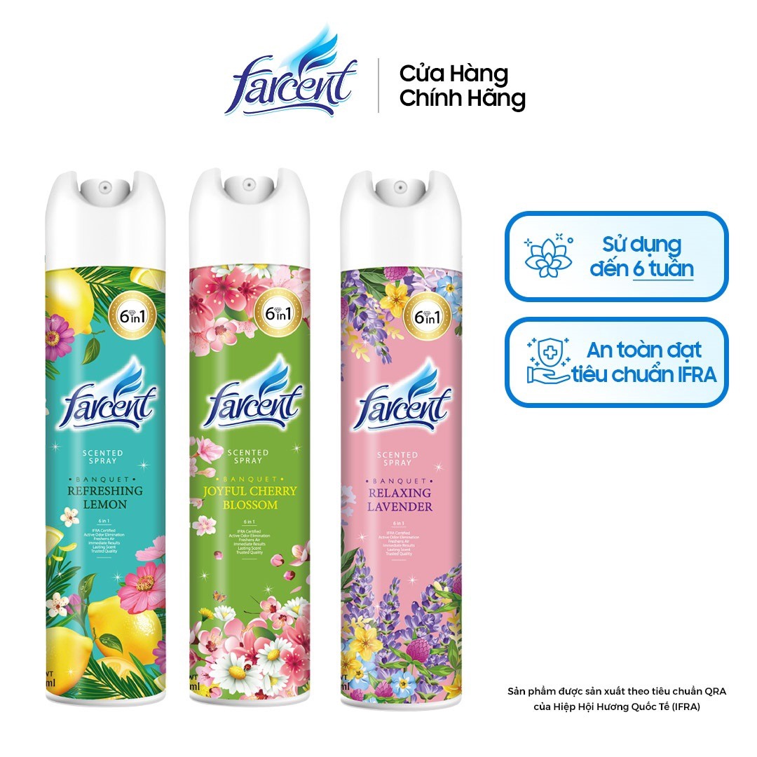 Chai Xịt Phòng Farcent 320ml - Farcent