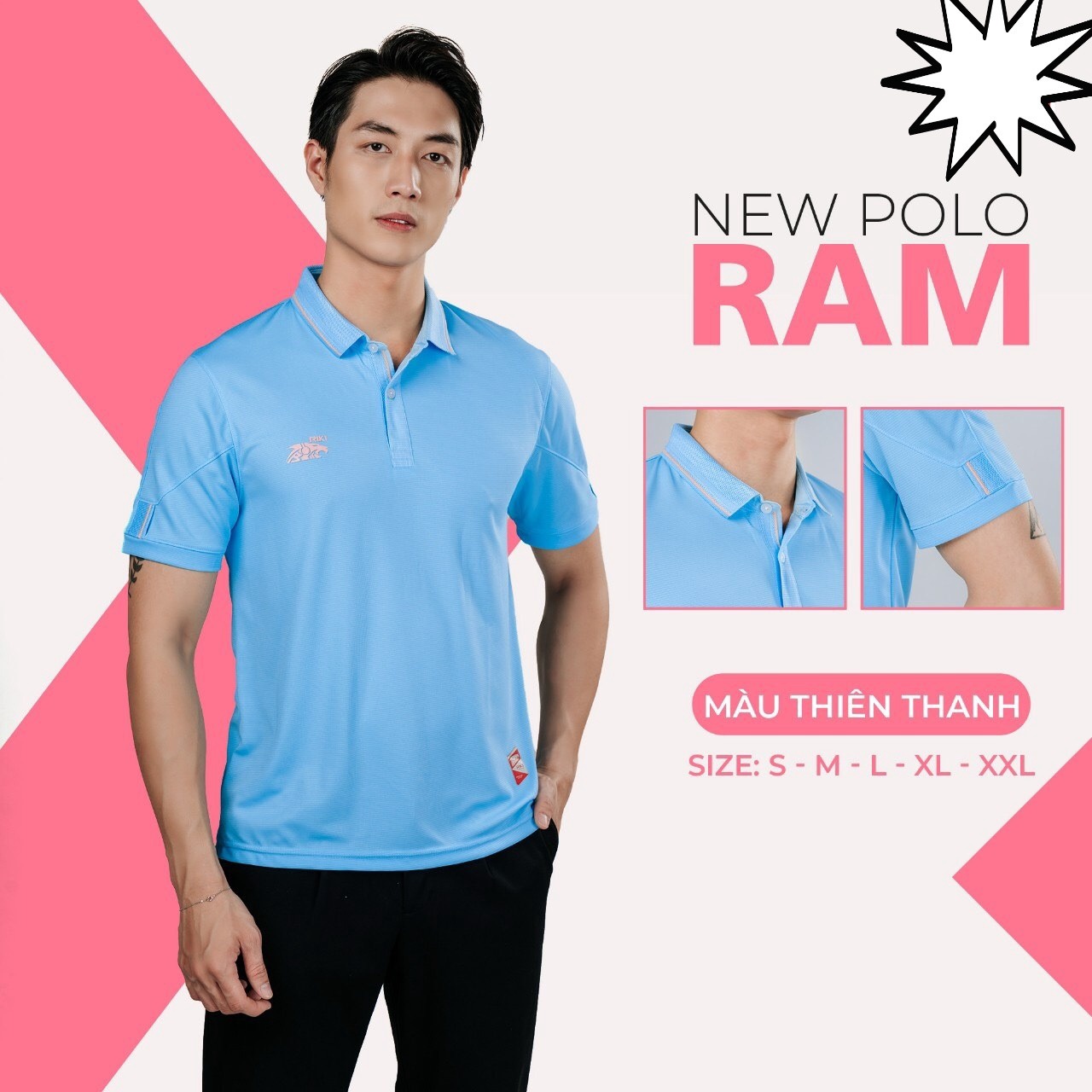 Áo Polo Cổ Viền Thun Mè Cao Cấp Cho Nam Và Nữ Rkplr022 - Zinpro