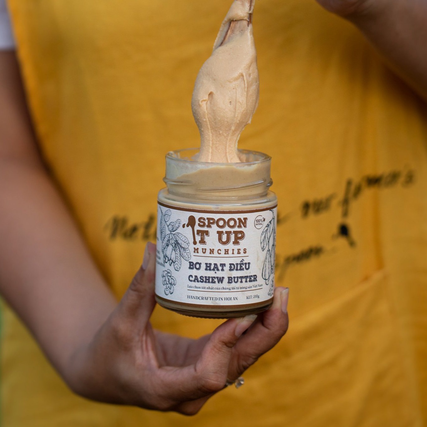 Alternative view of Bơ Hạt Điều- Nguyên Chất- Hoàn Toàn Tự Nhiên- Không Dường- Vegan- Cashew Butter - Spoon It Up