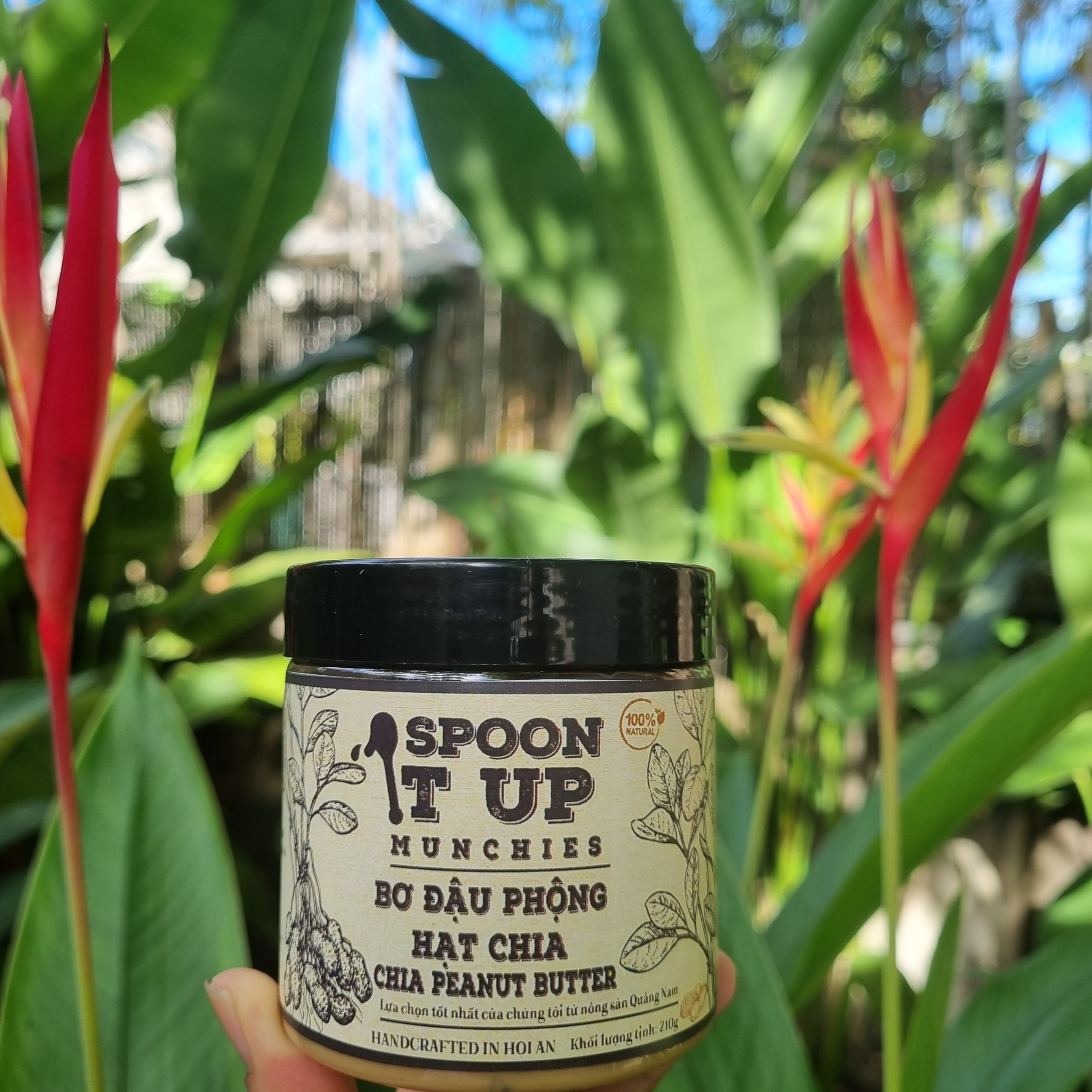 Bơ Đậu Phộng Hạt Chia_ Mật Ong- Hoàn Toàn Tự Nhiên- Healthy- Chia Peanut Butter W Honey_ Spoon It Up