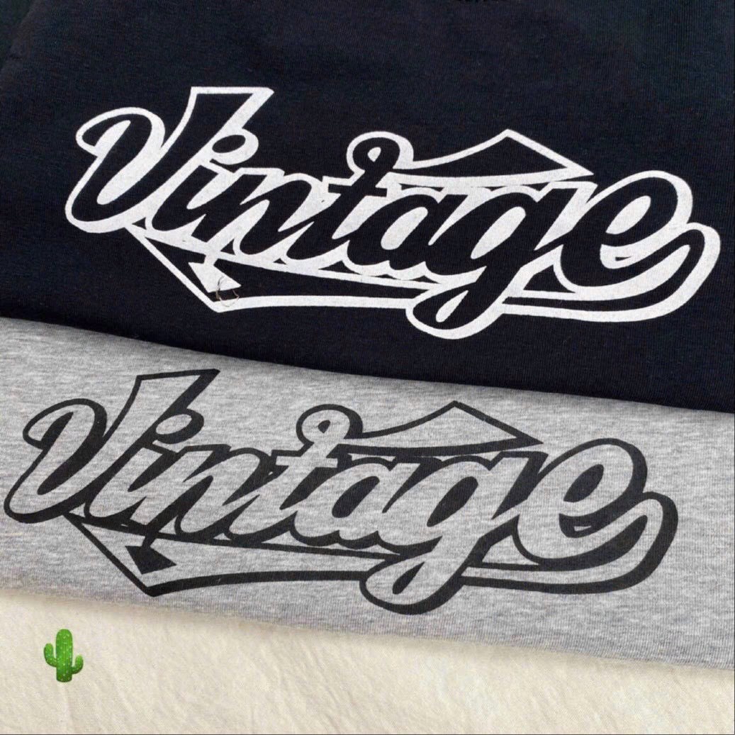 Alternative view of Áo Thun Nữ Croptop Cổ Tròn Tay Ngắn Vintage - Ausa House