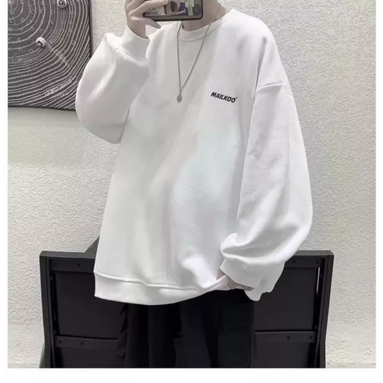 Alternative view of Áo Sweater Unisex Form Rộng Nam Nữ Chất Nỉ Cotton