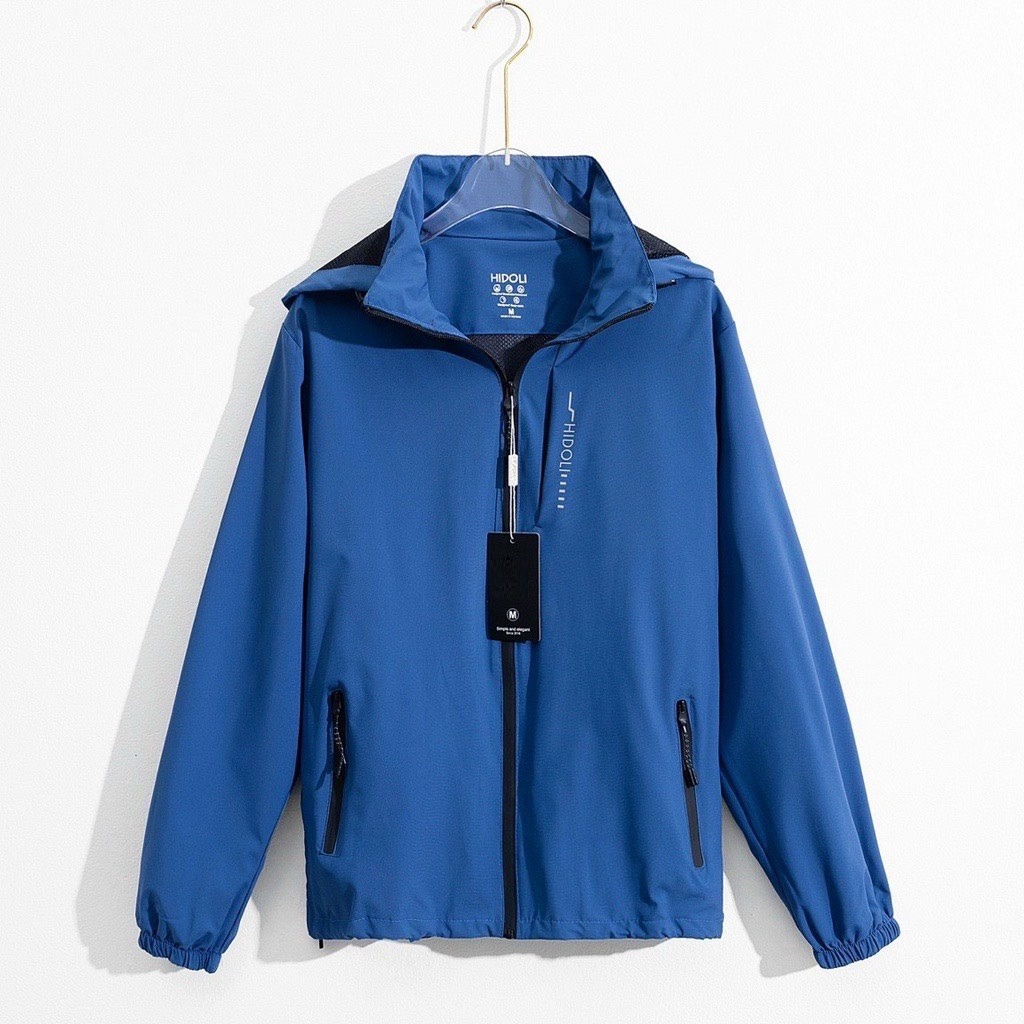 Áo Gió Tráng Bạc Nam Nữ Chống Tia Uv 3 Túi Khoá - Men’s Style