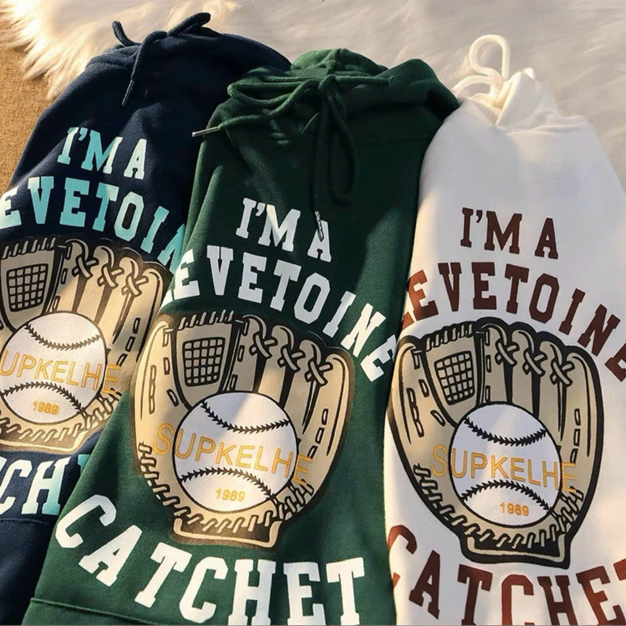 Alternative view of Áo Khoác Hoodie Nam Nữ Chất Form Rộng Nỉ Ngoại Hình In Sắc Nét Có Dây Rút Tiện Lợi Áo Dày Dặn Hàng Đẹp Hot Trend-htm Fashion