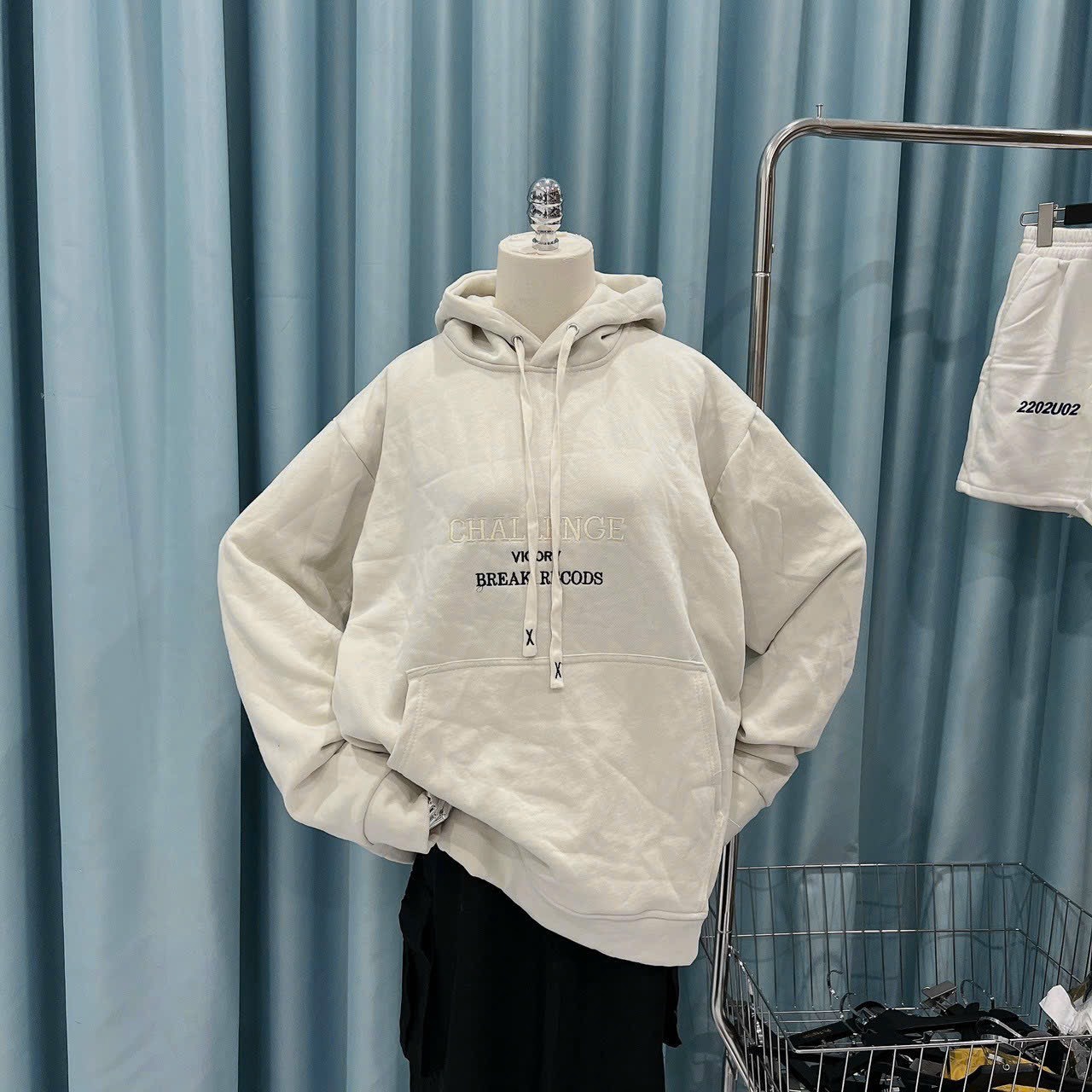 Alternative view of Áo Khoác Hoodie Nam Nữ Phong Cách Foirm Rộng Cánh Tay Siêu Đẹp Chất Vải Dày Và Mịn Áo Có Mũ Cực Cute Hàng Hot Trend-htm Fashion
