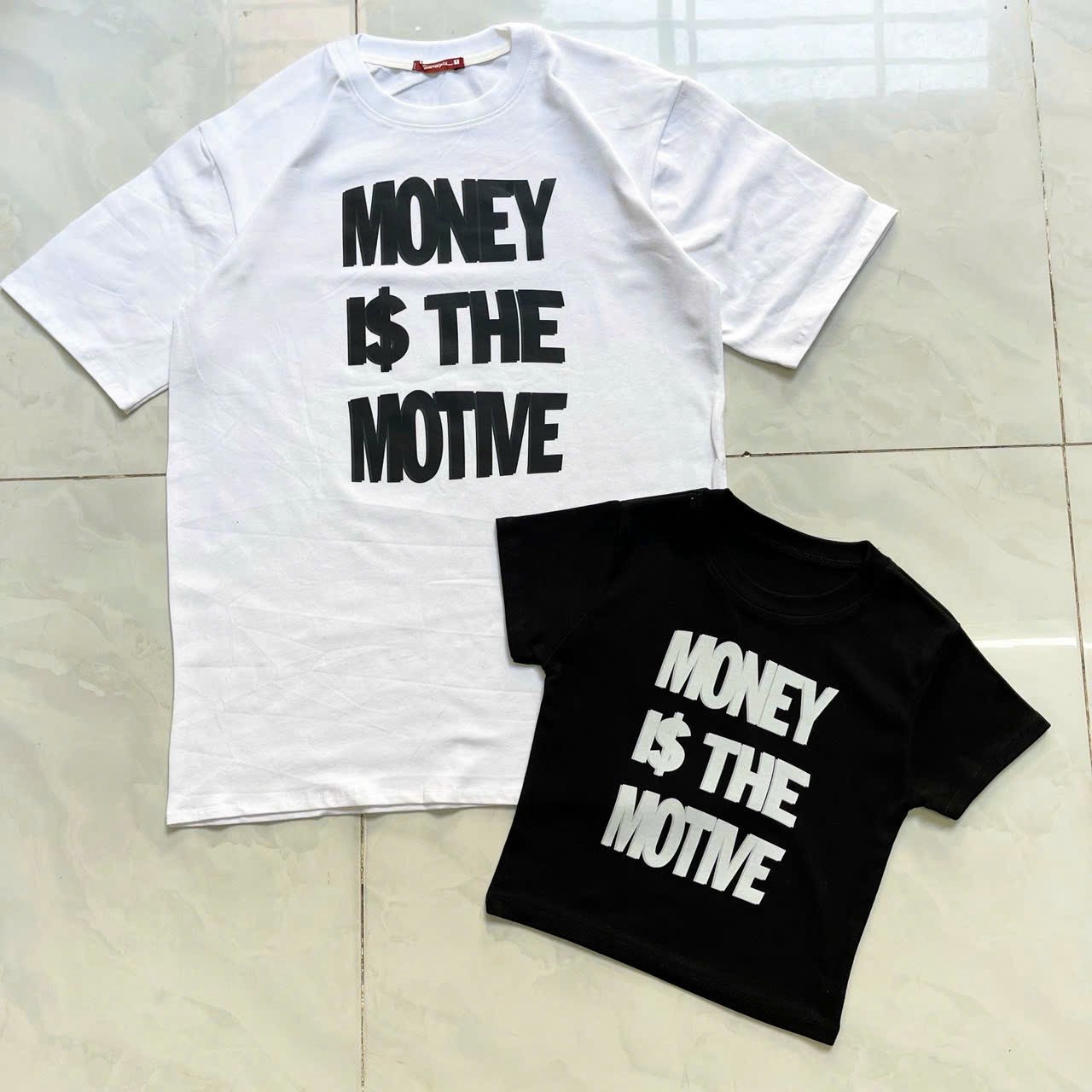Alternative view of Áo Cặp Nam Nữ Kiểu Moneytình Bể Tình - Lê Phương Boutique