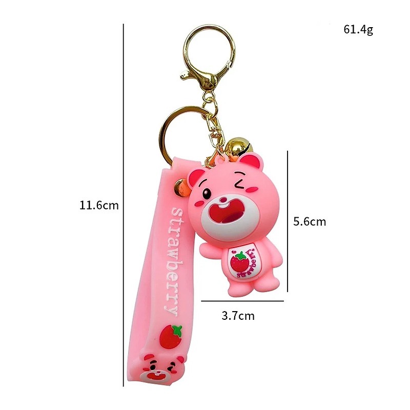 Alternative view of Móc Khóa Gấu Lotso Màu Hồng Ngẫu Nhiên Lk01 - Be Yourself
