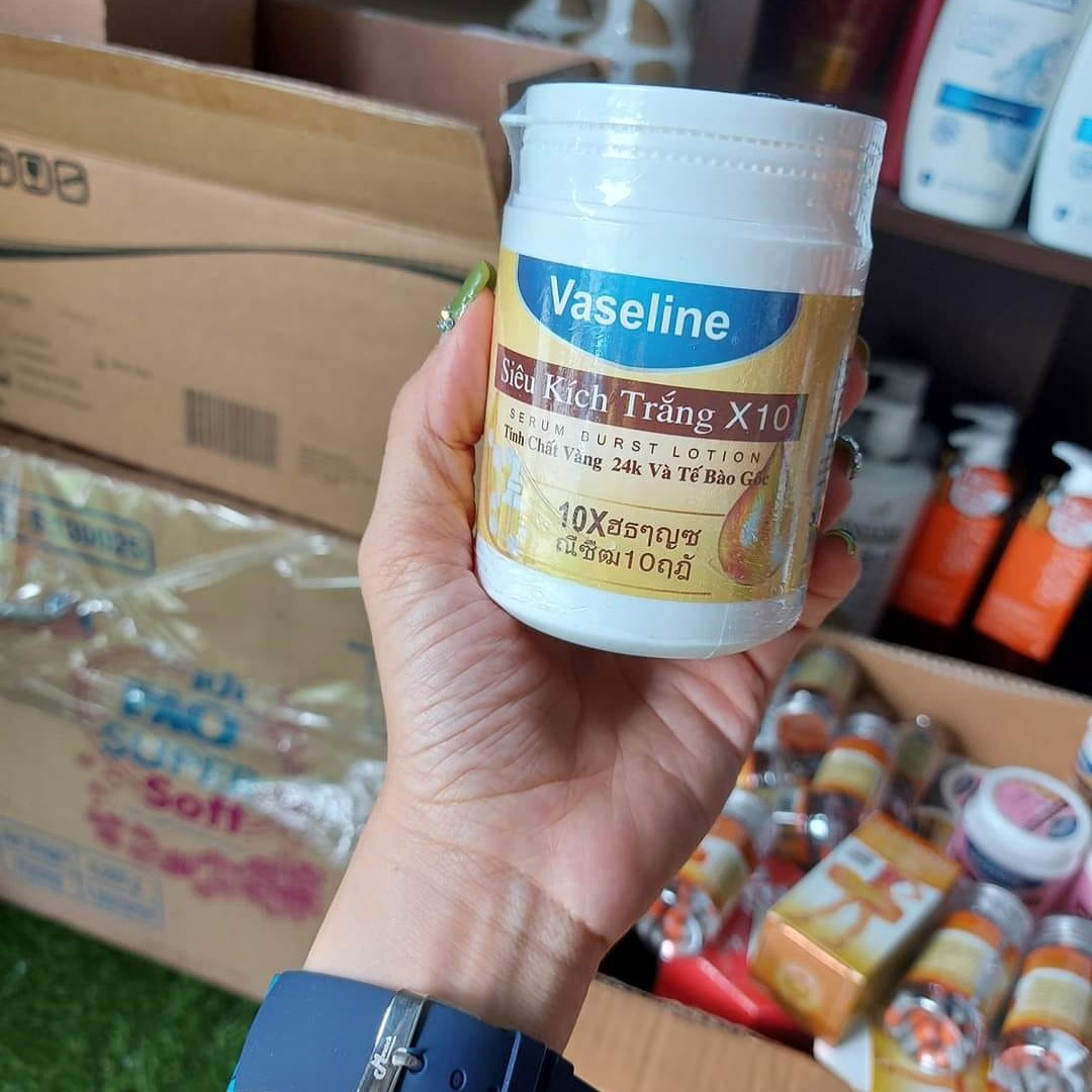 Alternative view of Siêu Kích Trắng Vaseline X10 200g Kích Trắng Dưỡng Ẩm Kt1-gdn