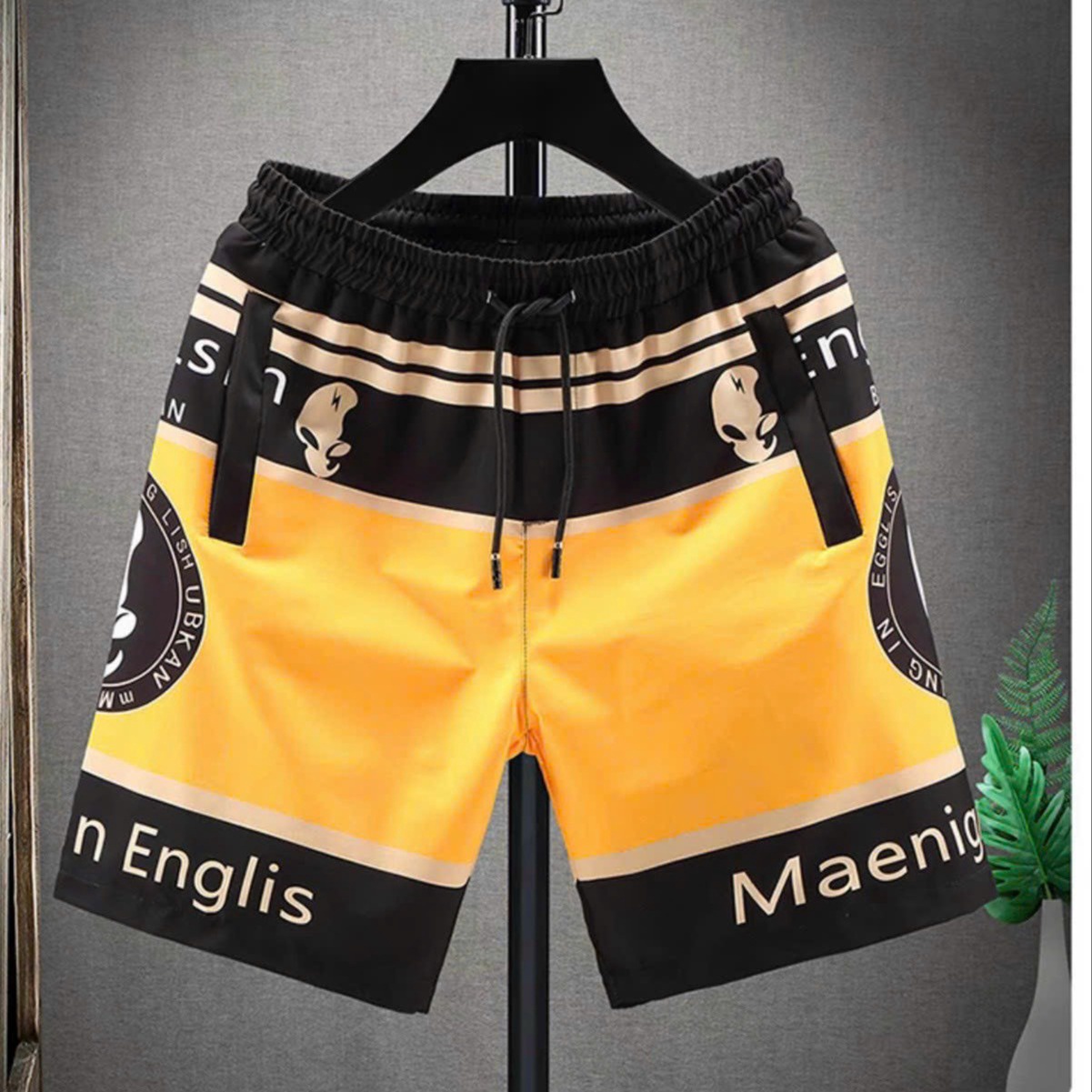 Alternative view of Quần Short Nam Phối Với Dáng Form Đẹp Gợi Cá Tính Chất Liệu Vải Mát Mẻ Những Đường Nét In 3d Cực Víp Và Đẹp Quần Đẹp Hot Trend-htm Fashion
