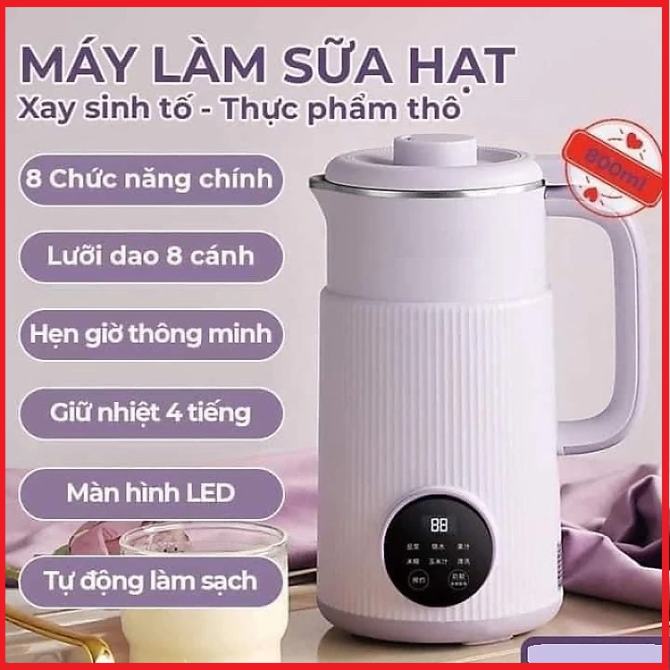 Máy Làm Sữa Hạt Ostmars Tiếng Việt 800ml Ctb404 - Bechip