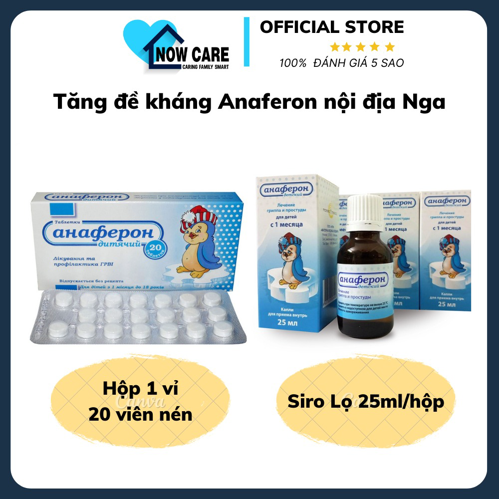 Tăng Đề Kháng Anaferon Nội Địa Nga