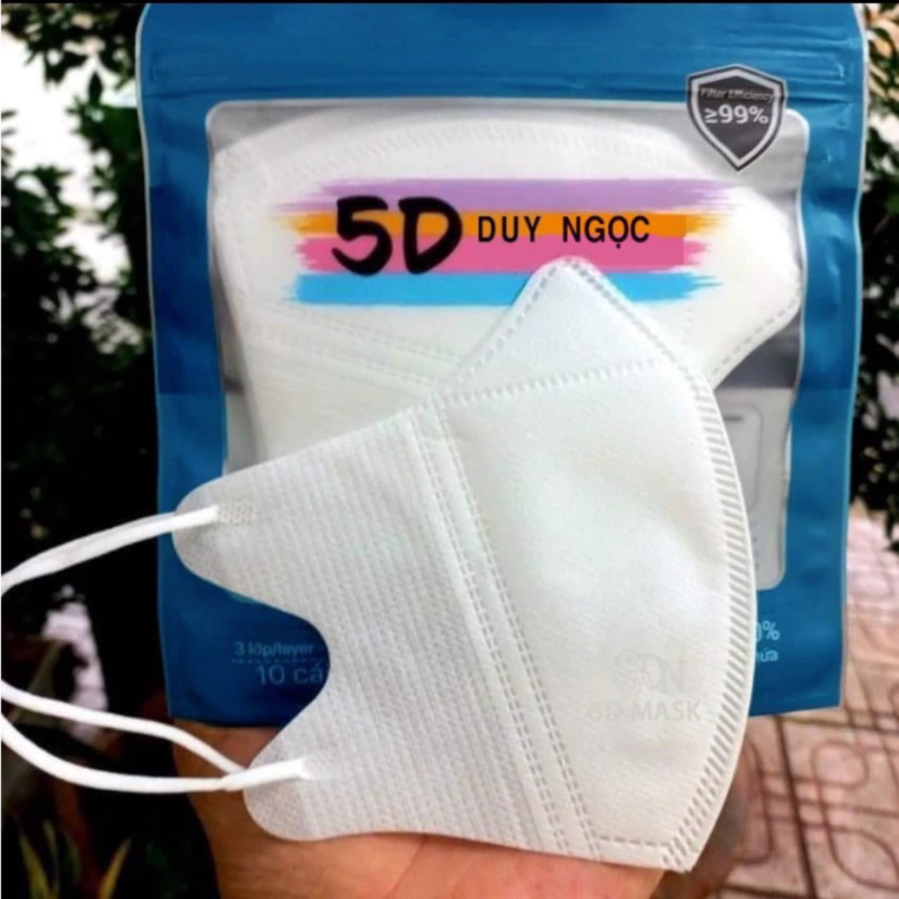 Khẩu Trang Duy Ngọc 5d Thùng 100 Chiếc- Haanh