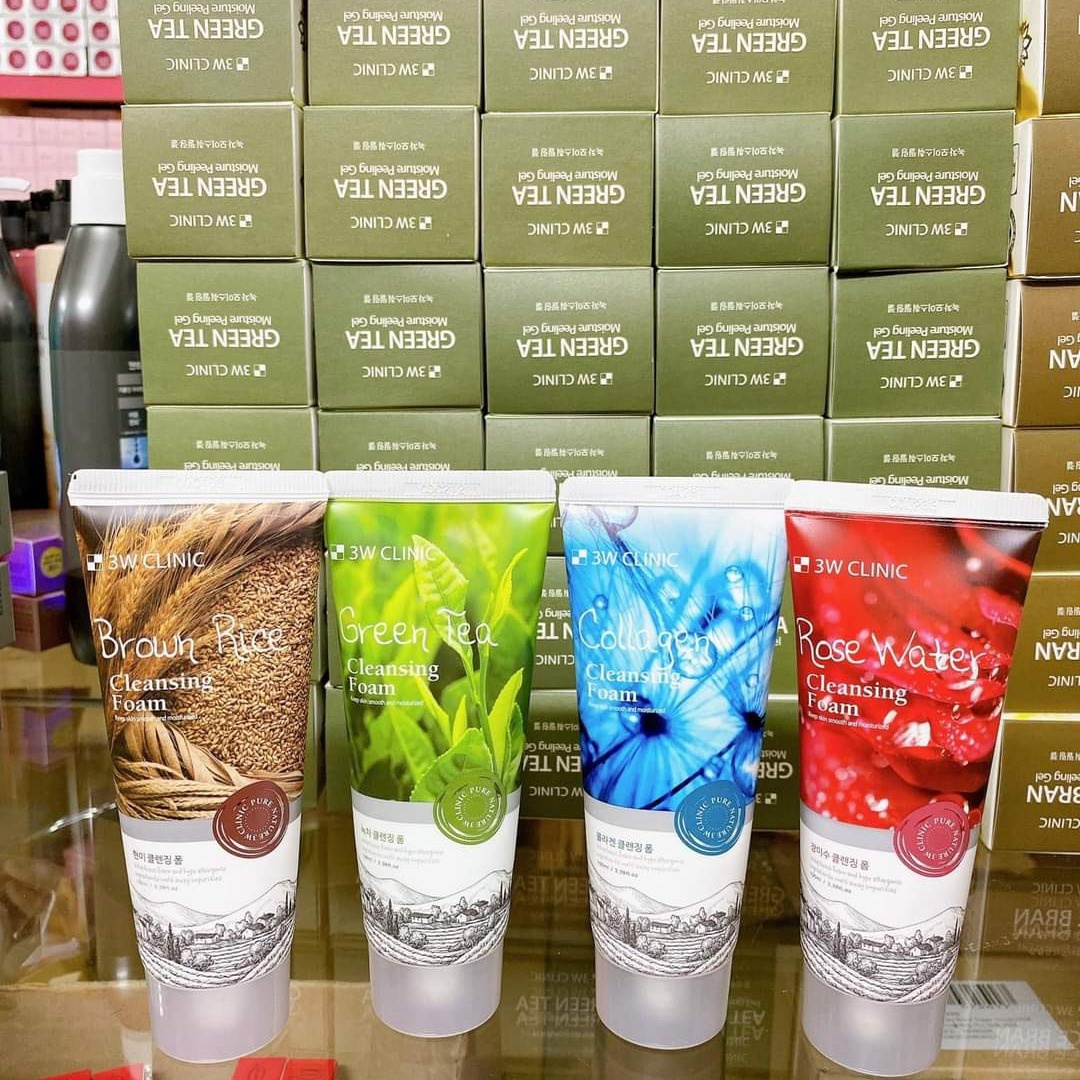 Alternative view of Sữa Rửa Mặt Brown Rice Foam Cleansing 3w Clinic 100ml - Gdn