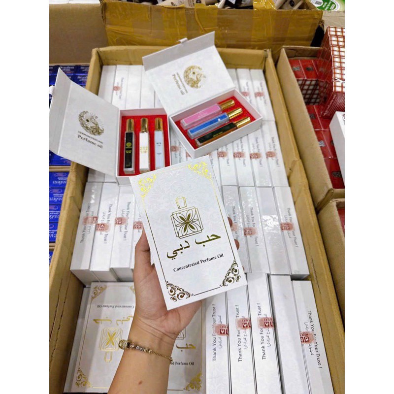 Alternative view of Set 3 Chai Nước Hoa Nam, Nữ Mini Dubai 12ml Hộp Sang Trọng - Be Yoursefl