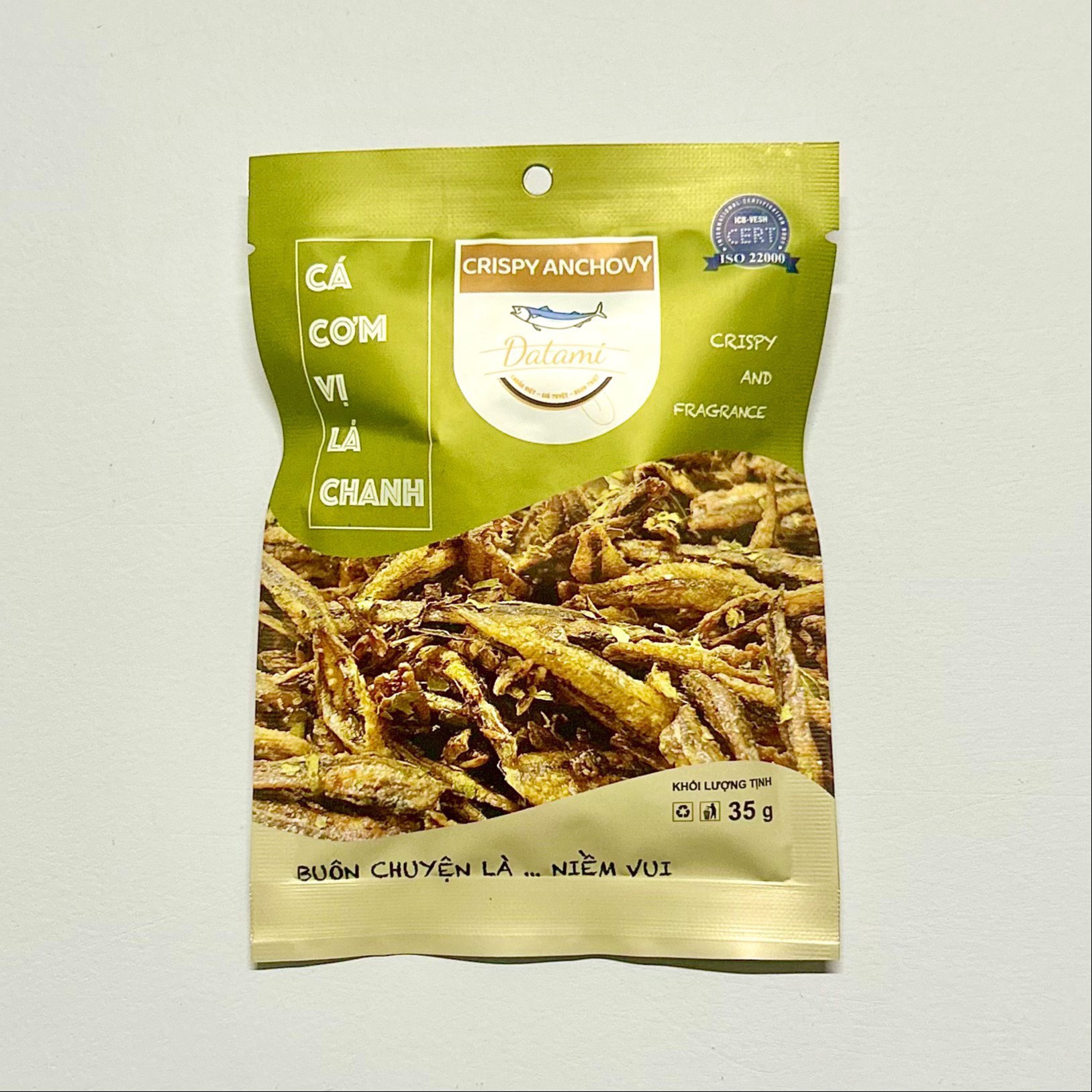 [gói] Cá Cơm Vị Lá Chanh 30g - Datami