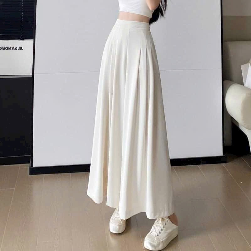 Alternative view of Quần Xòe Giả Váy Ống Siêu Rộng Vải Tacta Xịn Sò - Lê Phương Boutique
