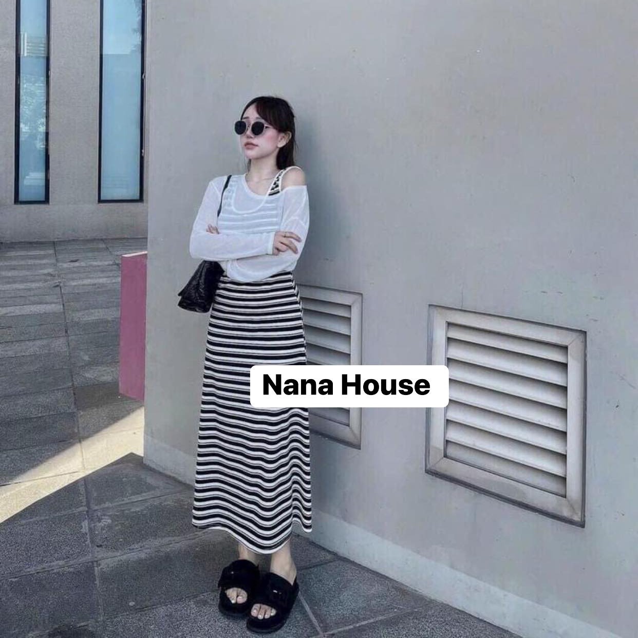 Set Đầm Váy Nữ Thun Body Sát Nách Kèm Áo Voan Bt776 - Nana House