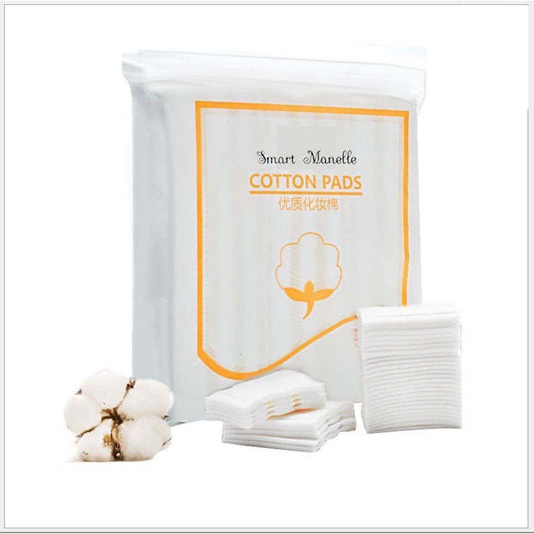 Bông Tẩy Trang 222 Miếng Cotton Pads, Bông Tẩy Trang 3 Lớp An Toàn Cho Da - Kim