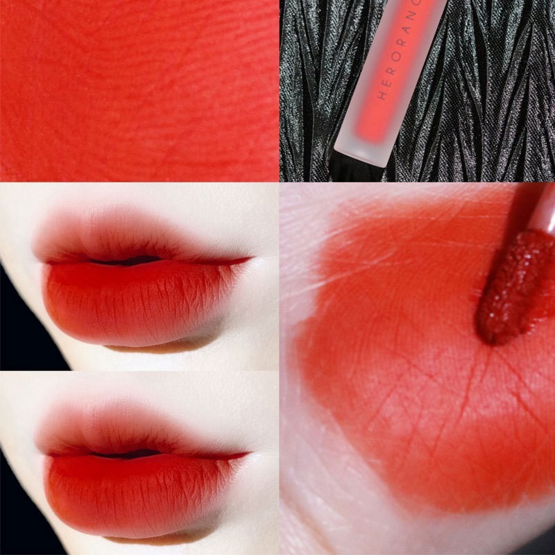 Son Kem Lì Herorange Vỏ Đám Mây Trong Suốt Siêu Xinh - Kim