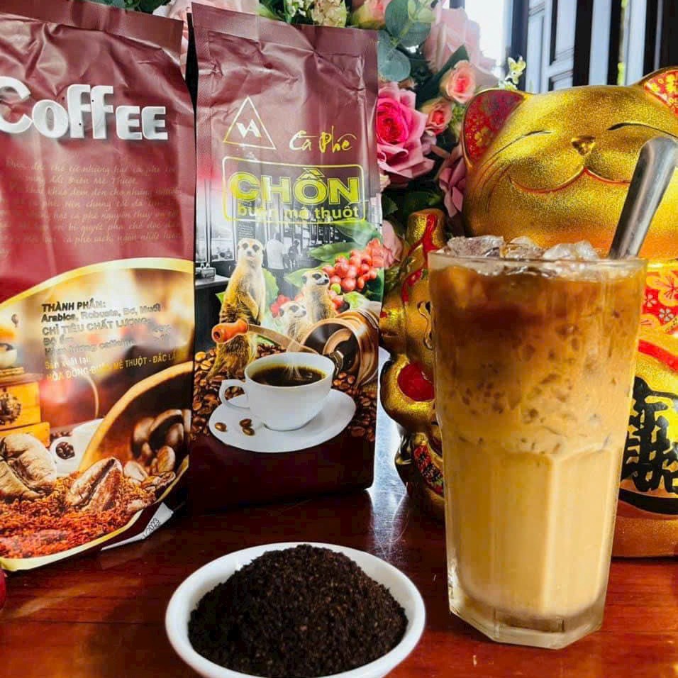 Cà Phê Chồn Tây Nguyên Thượng Hạng Thơm Ngon Chuẩn Vị 500g - Winnie House