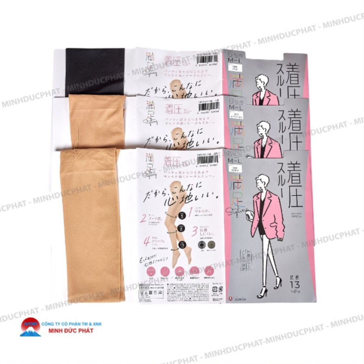 Quần Tất Áp Lực Thoáng Mát Không Tưa Rách - Fukuske